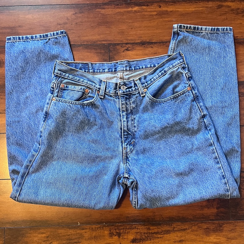 Levi Strauss 560 Dad Jeans 34x30 - Picture 3 of 4